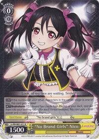 "No Brand Girls" Nico (LL/EN-W01-011 R) [Love Live! DX] - POKÉ JEUX