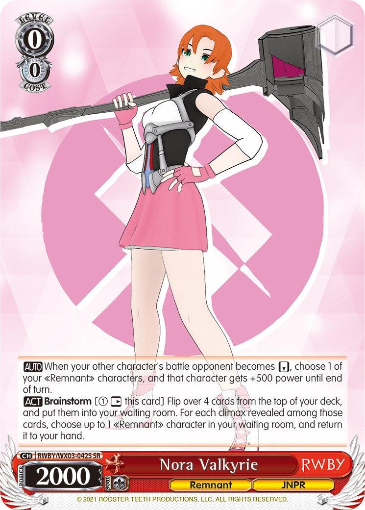 Nora Valkyrie (RWBY/WX03-042S SR) [RWBY] - POKÉ JEUX