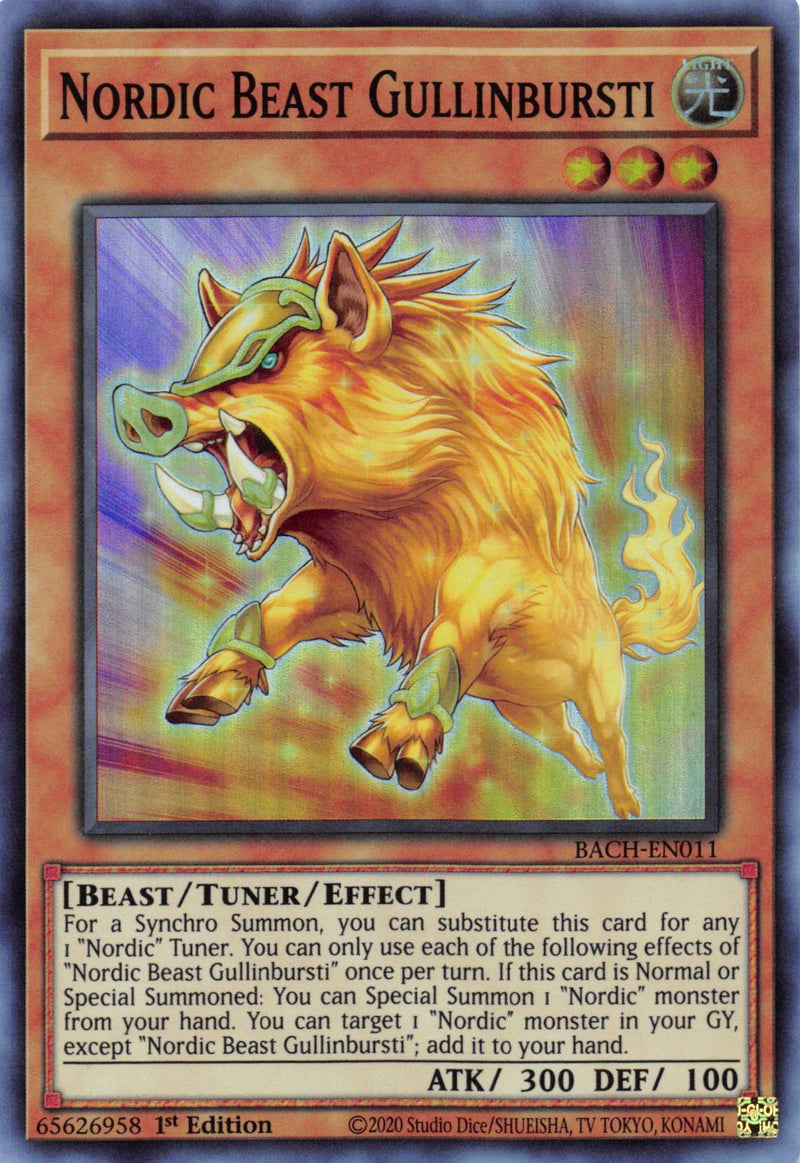 Nordic Beast Gullinbursti [BACH-EN011] Super Rare - POKÉ JEUX