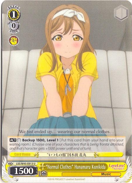 "Normal Clothes" Hanamaru Kunikida (LSS/W45-E013) [Love Live! Sunshine!!] - POKÉ JEUX