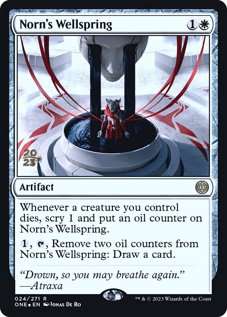 Norn's Wellspring [Phyrexia: All Will Be One Prerelease Promos] - POKÉ JEUX