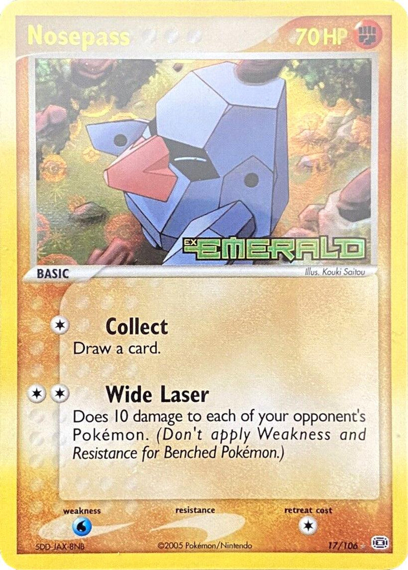 Nosepass (17/106) (Stamped) [EX: Emerald] - POKÉ JEUX