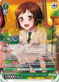 "Noticing Change" Tsugumi Hazawa (BD/W63-E031SPa SP) [BanG Dream! Girls Band Party! Vol.2] - POKÉ JEUX