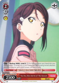 "Now Then, Where Shall We Go?" Riko Sakurauchi (LSS/W53-TE12 TD) [Love Live! Sunshine!! Extra Booster] - POKÉ JEUX