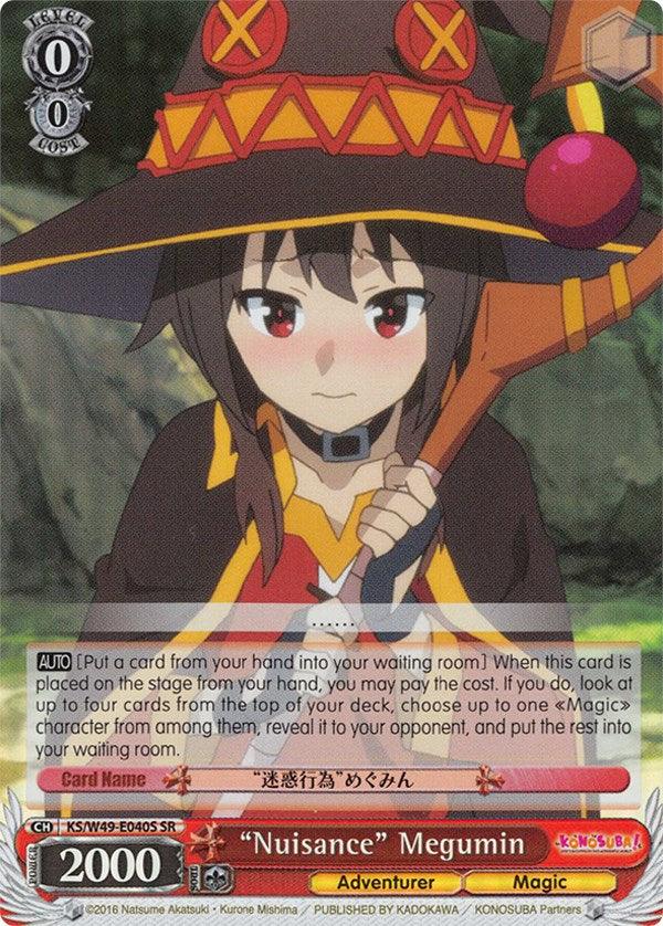 "Nuisance" Megumin (KS/W49-E040S SR) [KonoSuba] - POKÉ JEUX