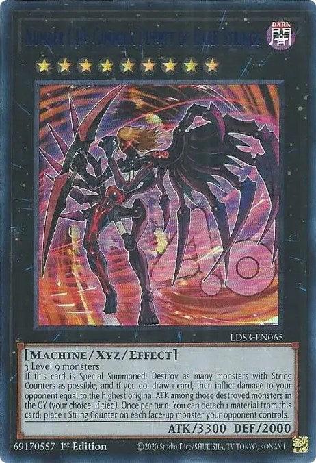 Number C40: Gimmick Puppet of Dark Strings (Blue) [LDS3-EN065] Ultra Rare - POKÉ JEUX