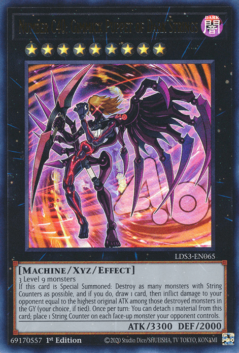 Number C40: Gimmick Puppet of Dark Strings [LDS3-EN065] Ultra Rare - POKÉ JEUX