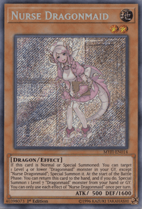 Nurse Dragonmaid [MYFI-EN014] Secret Rare - POKÉ JEUX