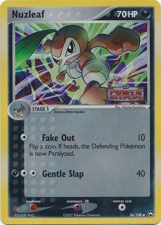 Nuzleaf (36/108) (Stamped) [EX: Power Keepers] - POKÉ JEUX