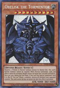 Obelisk the Tormentor [TN19-EN007] Prismatic Secret Rare - POKÉ JEUX