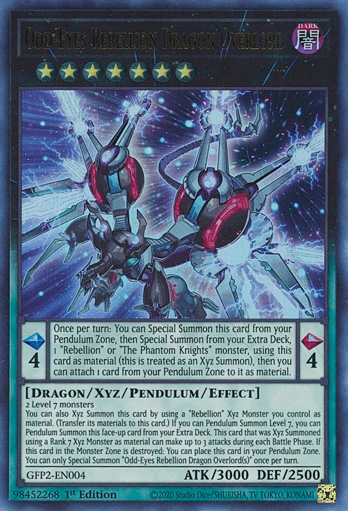 Odd-Eyes Rebellion Dragon Overlord [GFP2-EN004] Ultra Rare - POKÉ JEUX