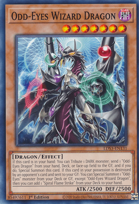 Odd-Eyes Wizard Dragon [LDS3-EN131] Common - POKÉ JEUX