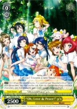 "Oh, Love & Peace!" u's (LL/W24-E110 TD) [Love Live!] - POKÉ JEUX