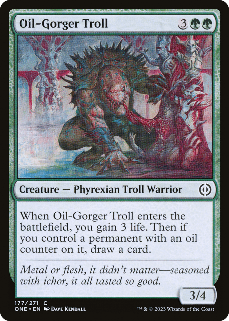 Oil-Gorger Troll [Phyrexia: All Will Be One] - POKÉ JEUX