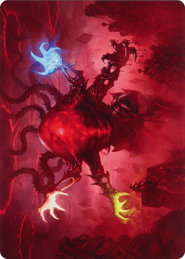 Omnath, Locus of All Art Card (51) [March of the Machine Art Series] - POKÉ JEUX