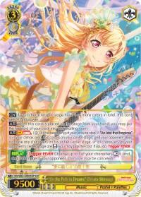 "On the Path to Dreams" Chisato Shirasagi (BD/W63-E002SSP SSP) [BanG Dream! Girls Band Party! Vol.2] - POKÉ JEUX