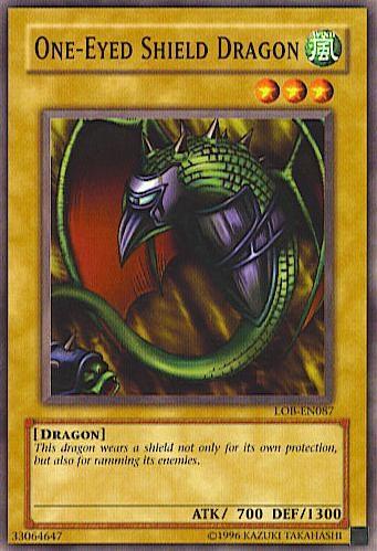 One-Eyed Shield Dragon [LOB-EN087] Common - POKÉ JEUX