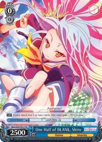 One Half of BLANK, Shiro (NGL/S58-TE13 TD) [No Game No Life] - POKÉ JEUX