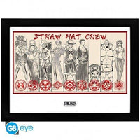 ONE PIECE - Framed print "Straw Hat Crew" (30x40) x2 - POKÉ JEUX - GBYDCO058 - 3665361082187