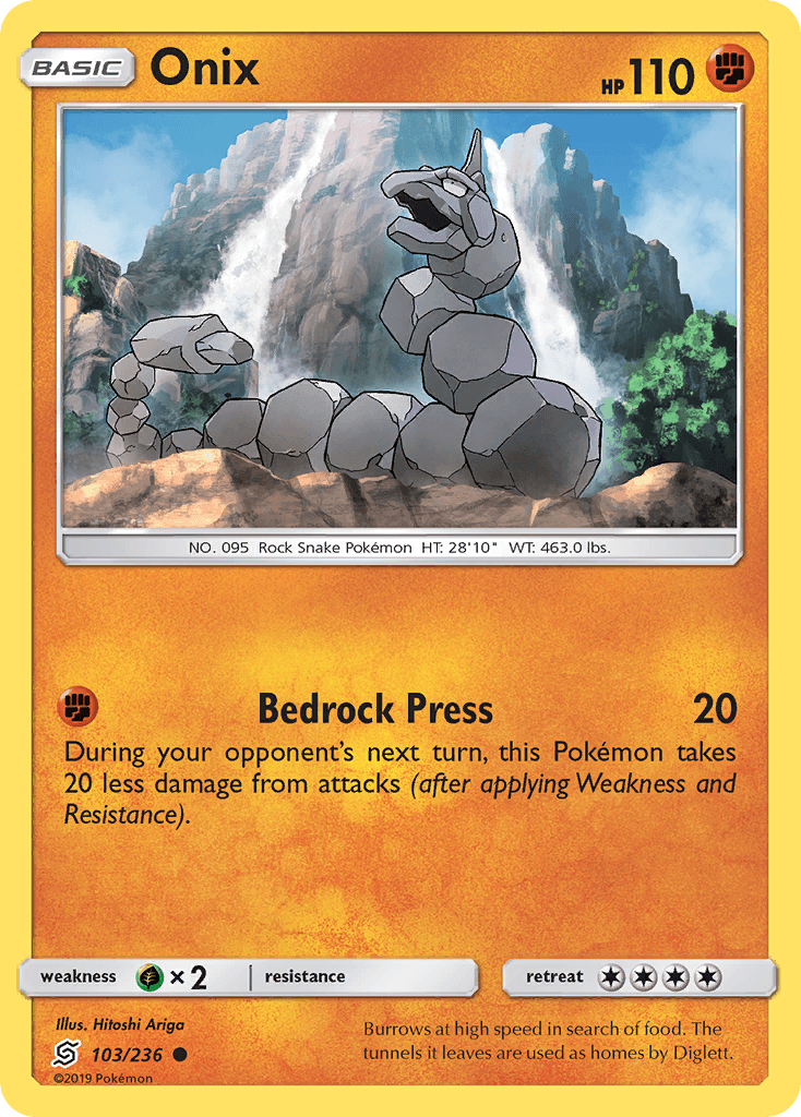 Onix (103/236) [Sun & Moon: Unified Minds] - POKÉ JEUX