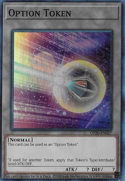 Option Token [OP20-EN027] Super Rare - POKÉ JEUX