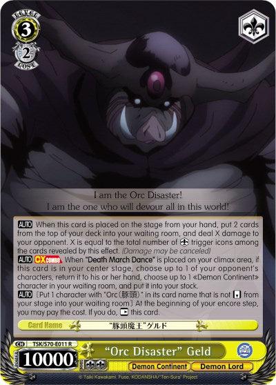 "Orc Disaster" Geld (TSK/S70-E011 R) [That Time I Got Reincarnated as a Slime] - POKÉ JEUX