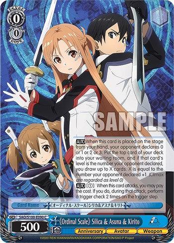 "Ordinal Scale" Silica & Asuna & Kirito [Sword Art Online Animation 10th Anniversary] - POKÉ JEUX