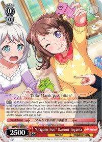 "Origami Fun" Kasumi Toyama (BD/W63-E063 C) [BanG Dream! Girls Band Party! Vol.2] - POKÉ JEUX