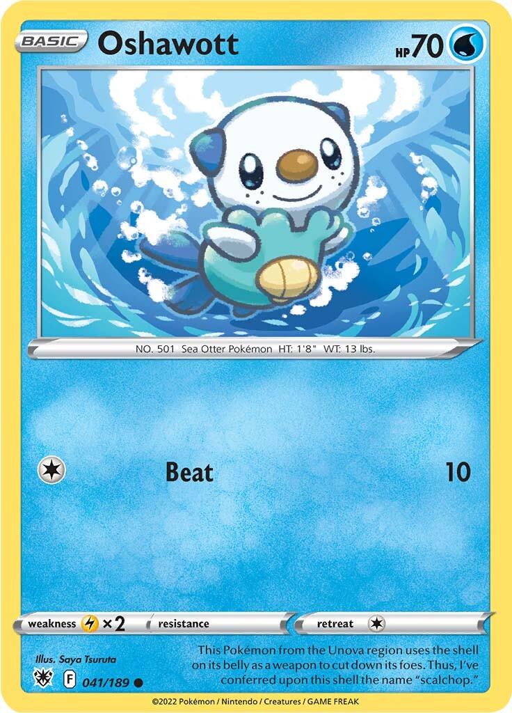 Oshawott (041/189) [Sword & Shield: Astral Radiance] - POKÉ JEUX