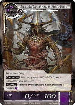 Osiris, the Nether God of King's Tomb (2-111) [The War of Valhalla] - POKÉ JEUX