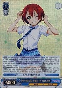 Otonokizaka High 1st Year, Rin (LL/W24-E076R RRR) [Love Live!] - POKÉ JEUX