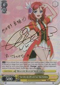 "Our LIVE, the LIFE with You" Maki Nishikino (LL/W24-E001SP SP) [Love Live!] - POKÉ JEUX