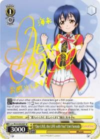 "Our LIVE, the LIFE with You" Umi Sonoda (LL/W24-E004SP SP) [Love Live!] - POKÉ JEUX