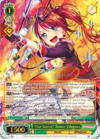 "Our Sunset" Tomoe Udagawa (BD/W63-E029SSP SSP) [BanG Dream! Girls Band Party! Vol.2] - POKÉ JEUX