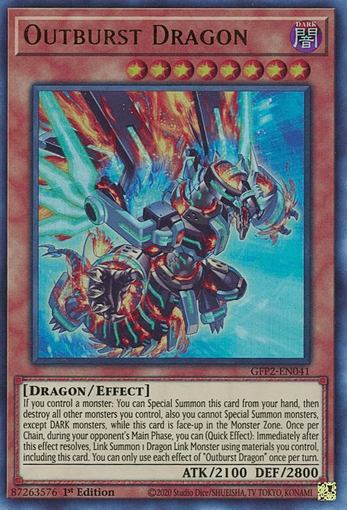 Outburst Dragon [GFP2-EN041] Ultra Rare - POKÉ JEUX