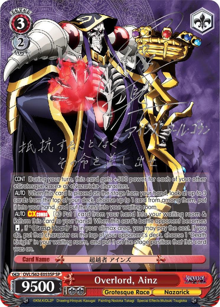 Overlord, Ainz (Foil) [Nazarick: Tomb of the Undead] - POKÉ JEUX