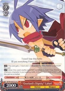 "Overlord's Dignity" Laharl (DG/EN-S03-E114 C) [Disgaea] - POKÉ JEUX