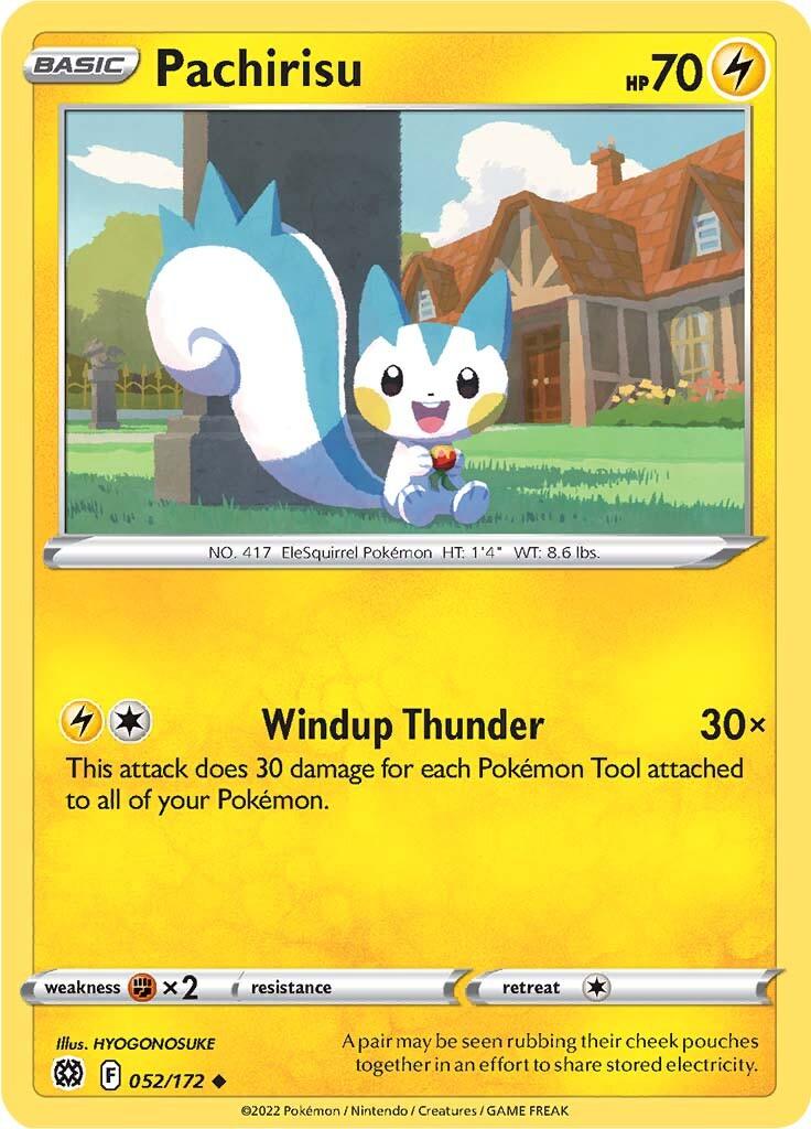 Pachirisu (052/172) [Sword & Shield: Brilliant Stars] - POKÉ JEUX