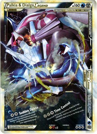 Palkia & Dialga LEGEND (101/102) (Jumbo Card) [HeartGold & SoulSilver: Triumphant] - POKÉ JEUX