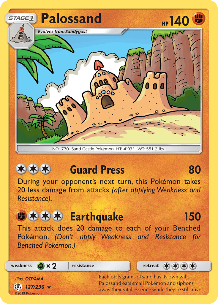 Palossand (127/236) [Sun & Moon: Cosmic Eclipse] - POKÉ JEUX