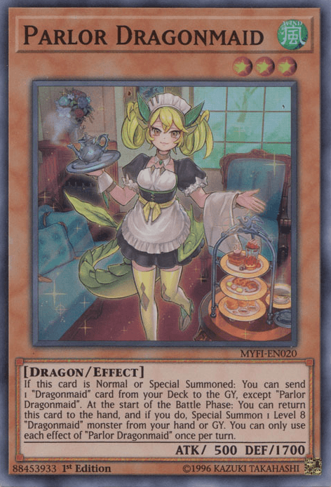 Parlor Dragonmaid [MYFI-EN020] Super Rare - POKÉ JEUX