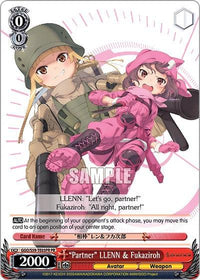 "Partner" LLENN & Fukaziroh (GGO/S59-TE03PR PR) (Promo) [Gun Gale Online] - POKÉ JEUX