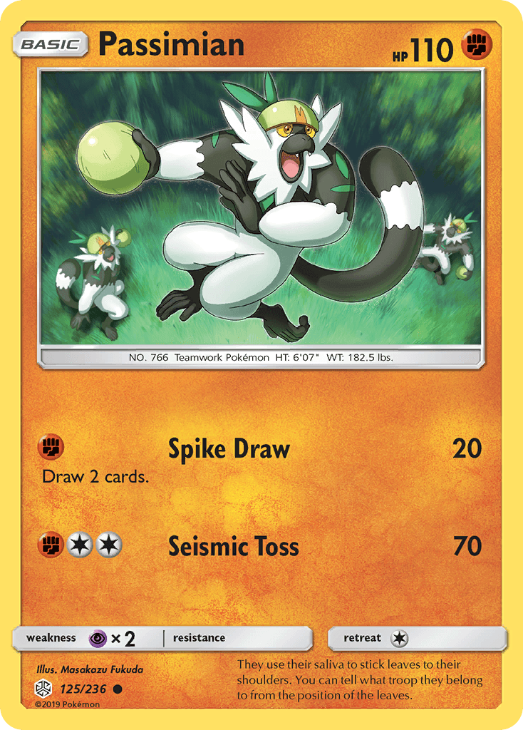 Passimian (125/236) [Sun & Moon: Cosmic Eclipse] - POKÉ JEUX