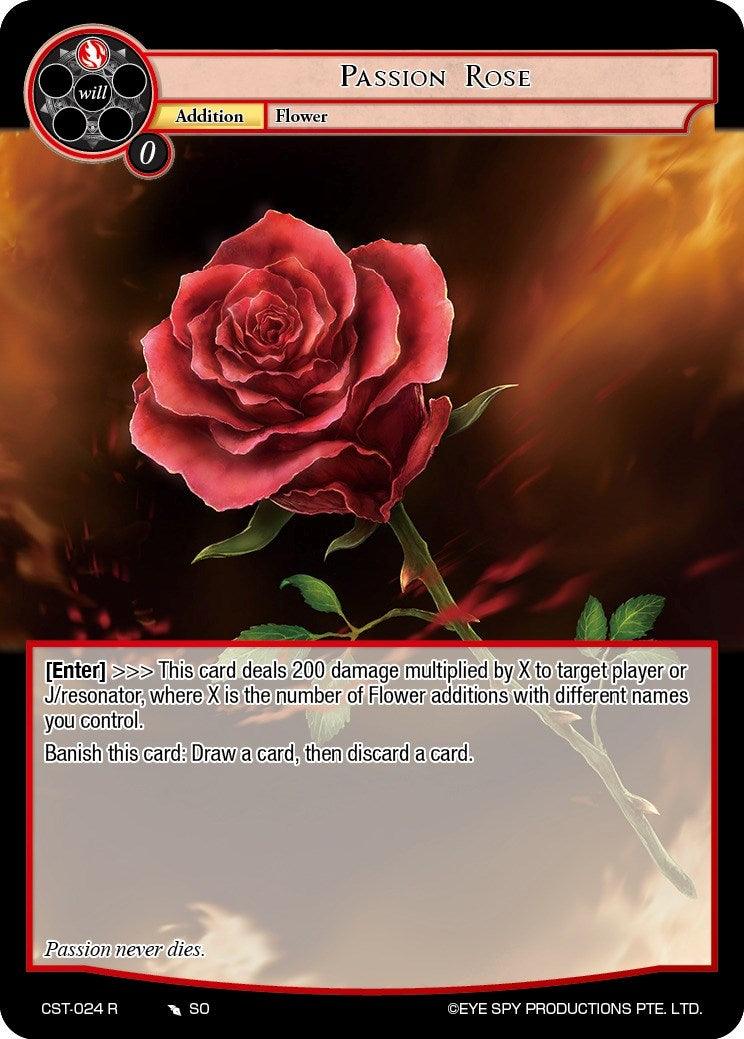 Passion Rose (CST-024 R) [Clash of the Star Trees] - POKÉ JEUX