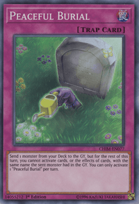 Peaceful Burial [CHIM-EN077] Super Rare - POKÉ JEUX