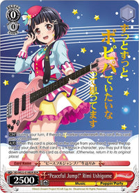 "Peaceful Jump!" Rimi Ushigome (BD/WE32-E19BDR BDR) [BanG Dream! Girls Band Party! Premium Booster] - POKÉ JEUX