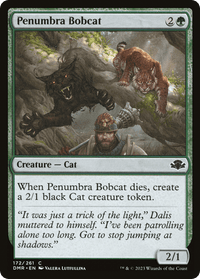 Penumbra Bobcat [Dominaria Remastered] - POKÉ JEUX