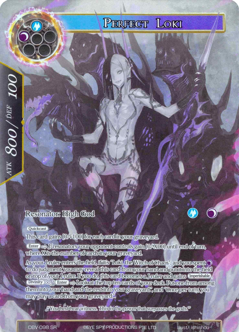 Perfect Loki (Full Art) (DBV-098) [The Decisive Battle of Valhalla] - POKÉ JEUX