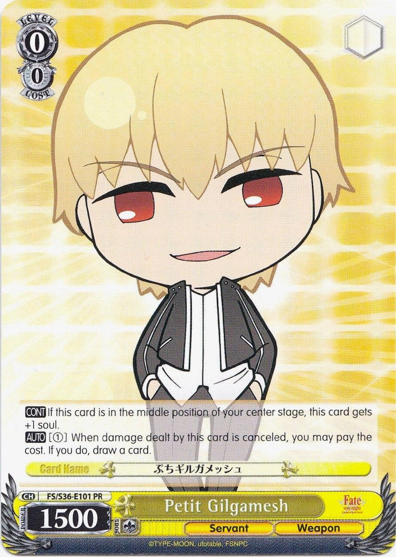 Petit Gilgamesh (FS/S36-E101 PR) (Promo) [Fate/Stay Night [Unlimited Blade Works] Vol. II] - POKÉ JEUX