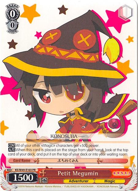 Petit Megumin (KS/W49-E103 PR) [KonoSuba] - POKÉ JEUX